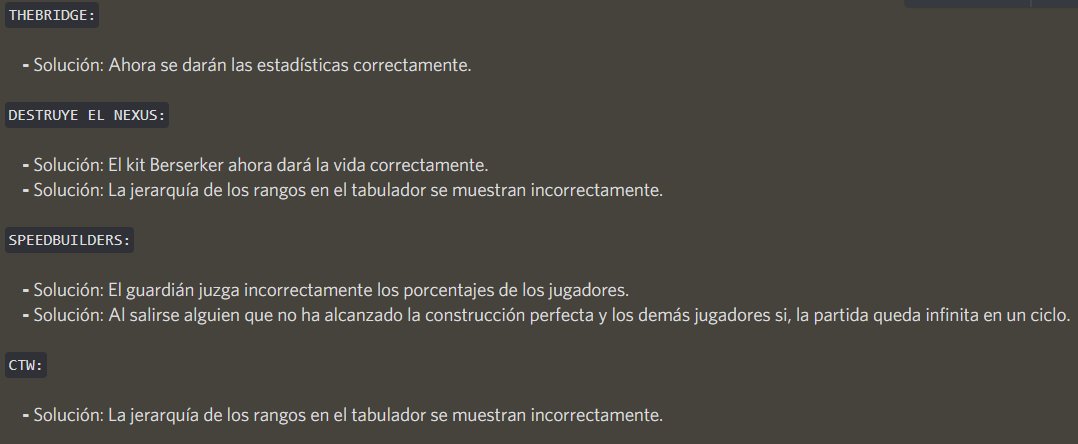 MCUniversoCraft's tweet photo. Estas son algunas de las actualizaciones que hemos hecho en los últimos días.

No te olvides de visitarnos en nuestro Discord Oficial (https://t.co/lO0rXnWldE) para recibir notificaciones oficiales al instante.

UNIVERSOCRAFTERS 💝 https://t.co/DN7kcEWxYt