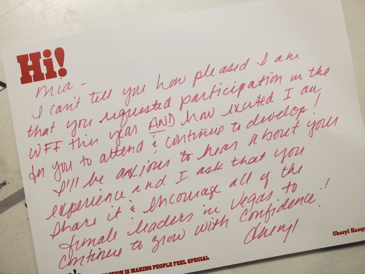 MiaLed81's tweet photo. Definitely need to check the mail more often but got this when I needed it most! Thank you for the opportunity to continue to grow with the brand I love! #chilislove #WFFbound #WTL #pullalong @TheChad_Chilis @hasquet https://t.co/kQGK6ZvGF5