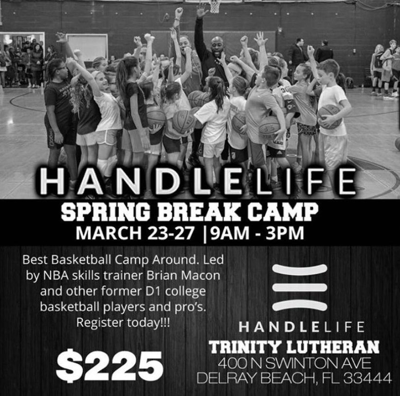 Brandon_Mycal's tweet image. Spring Break Camp 2020 #HandleLife #Basketball #Camp 🏀🙌🏼