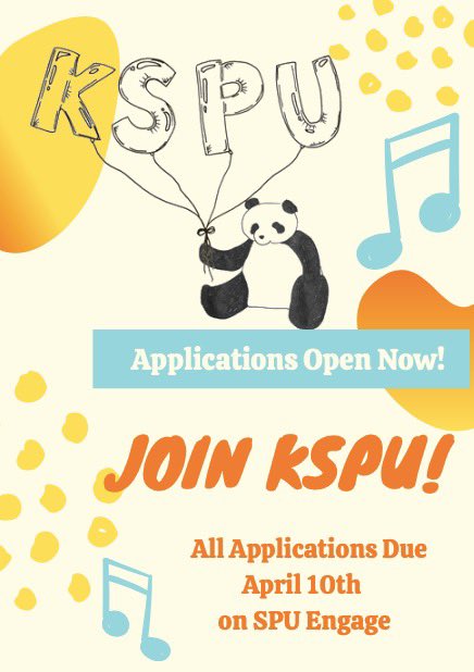 KSPUdotORG's tweet photo. interested in working for KSPU next year⁉️ applications for all positions are NOW OPEN on engage — link is in our bio!!! shoot us an email (KSPUmusic@gmail.com) if you have any questions 🐼🐼🐼🐼 https://t.co/AFriva2UKf