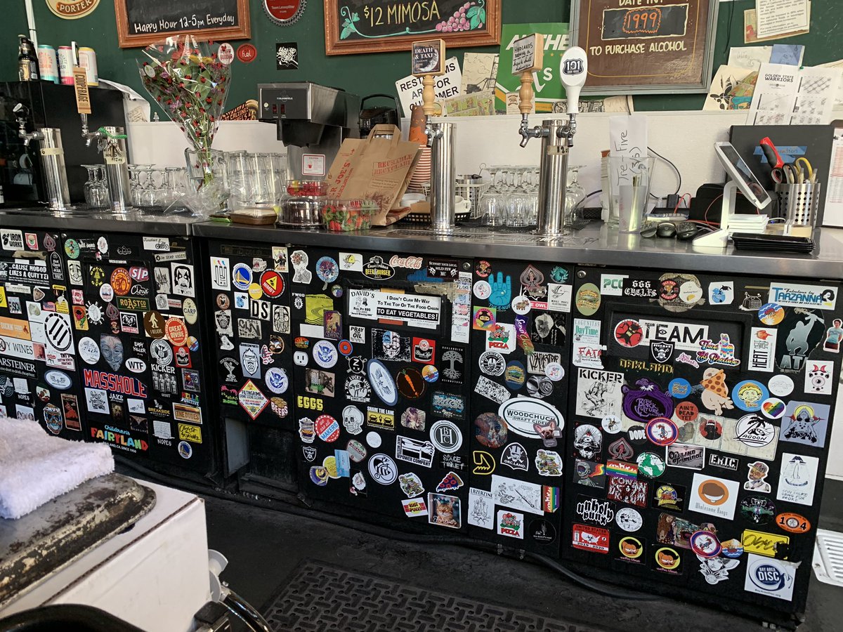 lanesplitter's tweet photo. Do you see your sticker? We love the pizza slices. https://t.co/q7YBdEdkbg