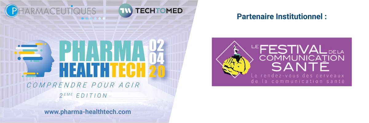 PharmaHT21's tweet photo. @FestiComSante est partenaire de la deuxième édition de @PharmaHT20 !
Retrouvez-nous le 2 avril prochain, à l'Espace 3 Mazarine, Paris 6ème
Pour vous inscrire : https://t.co/ZIWrgg7399
#PharmaHT20 #PharmaHT
@TechToMed @Pharmaceutiques https://t.co/Kpn2LvxAYl
