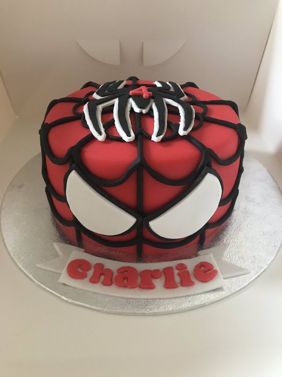 stephmcd90's tweet photo. Made this spider man cake for my little nephew Charlie. He loved it. Happy birthday little man. #StephsCakes #AmateurBaker #SpidermanCake #Spiderman https://t.co/LXpelktxbQ