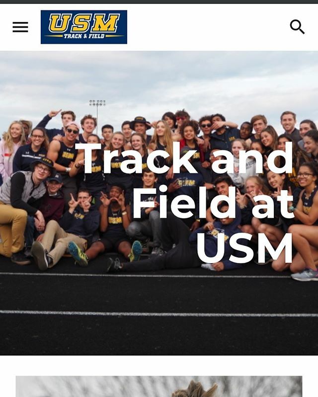 USM_Track's tweet photo. Day 1 of the 2020 season! Working on updating the website- too many great things to report. https://t.co/BX6PNu5odL https://t.co/CUpoRbOqqA https://t.co/jX88X7QlCR