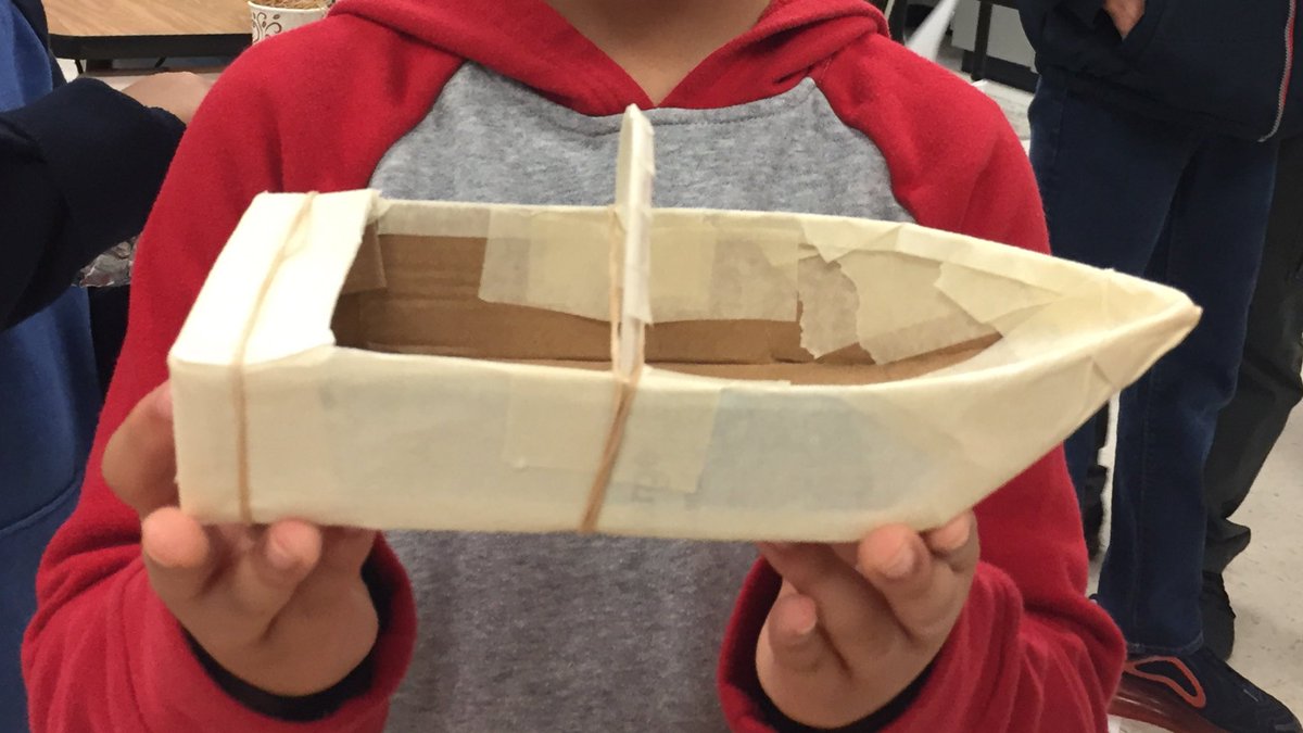 MissWade_'s tweet photo. What a wonderful #stemmerday we had Saturday! Was so impressed by all the boat construction happening at the Stem Ahoy station. @LCPSLiberty https://t.co/IIBb9rqBMx