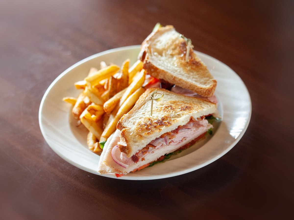 Start the week off with the perfect lunch plans: Our Turkey Club Sandwich is served up today for just $11 from 11 am to 2 pm!