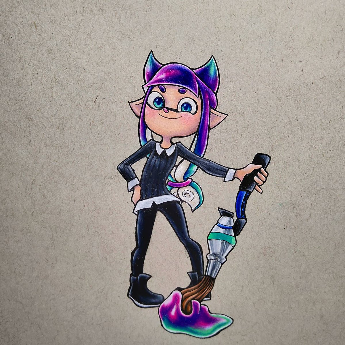 Kittys_not_here's tweet photo. O yeah heres my latest
#Splatoon2 #splatoon #octoexpansion #Nintendo #nintendoart #splatoonart #yeet https://t.co/VDykxNQoHS