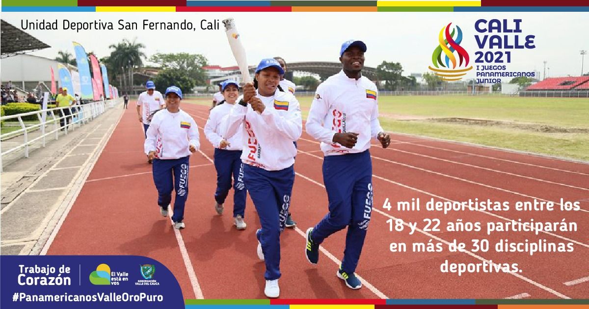 ¡El Valle del Cauca es pasión, talento y sabor! Por ello, seremos anfitriones de una competencia internacional de alto nivel. Deportistas menores de 21 años de todo el continente se dejarán contagiar de la magia del Pacífico colombiano, en los #PanamericanosValleOroPuro.