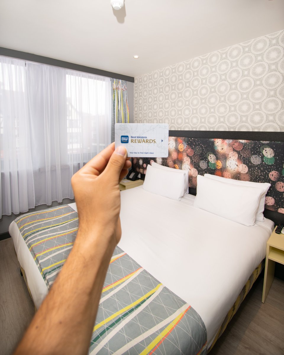 Join the Best Western Rewards loyalty programme✨ Earn 10 points for every $1USD you spend on your rate booked when staying in a Best Western hotel. Learn more: bestwestern.co.uk/best-western-r…