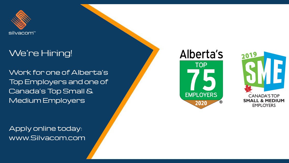 We’re hiring! 
We’re looking for a motivated and experienced part-time graphic designer. Does this sound like you? 
Visit our website for the full listing: silvacom.com/careers/ 

#TopEmployer #TheEmployerofChoice #YEGJobs 

@AB_Top_Employer
<a href="/top_employers/">Canada's Top 100 Employers</a>