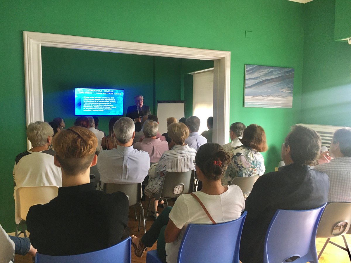 Excelente desayuno de trabajo acerca del Coronavirus (COVID-19) en el cual el infectólogo Dr. Jorge Alejandro San Juan explicó el qué, cómo y por qué del virus declarado emergencia internacional por la OMS