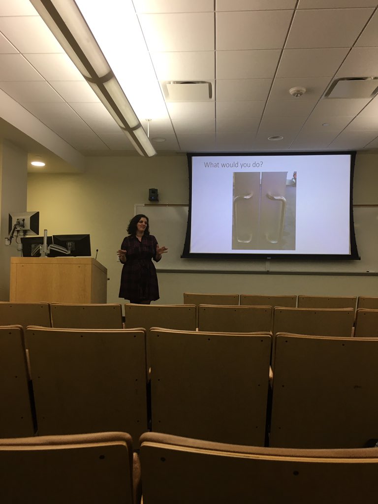 WernerLabIU's tweet image. This afternoon Dr. @werner_ne gave an outstanding presentation regarding our work on technology design for complex informal caregiving settings at the @uw_medicine Health Services and Care Research Program Seminar Series  #humanfactorsinhealthcare #gooddesignmatters