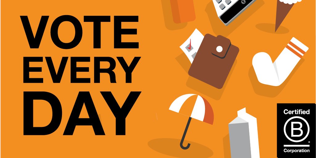 In this guide, we introduce the meaning and significance of the #VoteEveryDay campaign and provide the tools for your company to create a new activation of your own — or even better, by teaming up with fellow B Corps for unified impact: bit.ly/2W1ZSEP #BCorpMonth