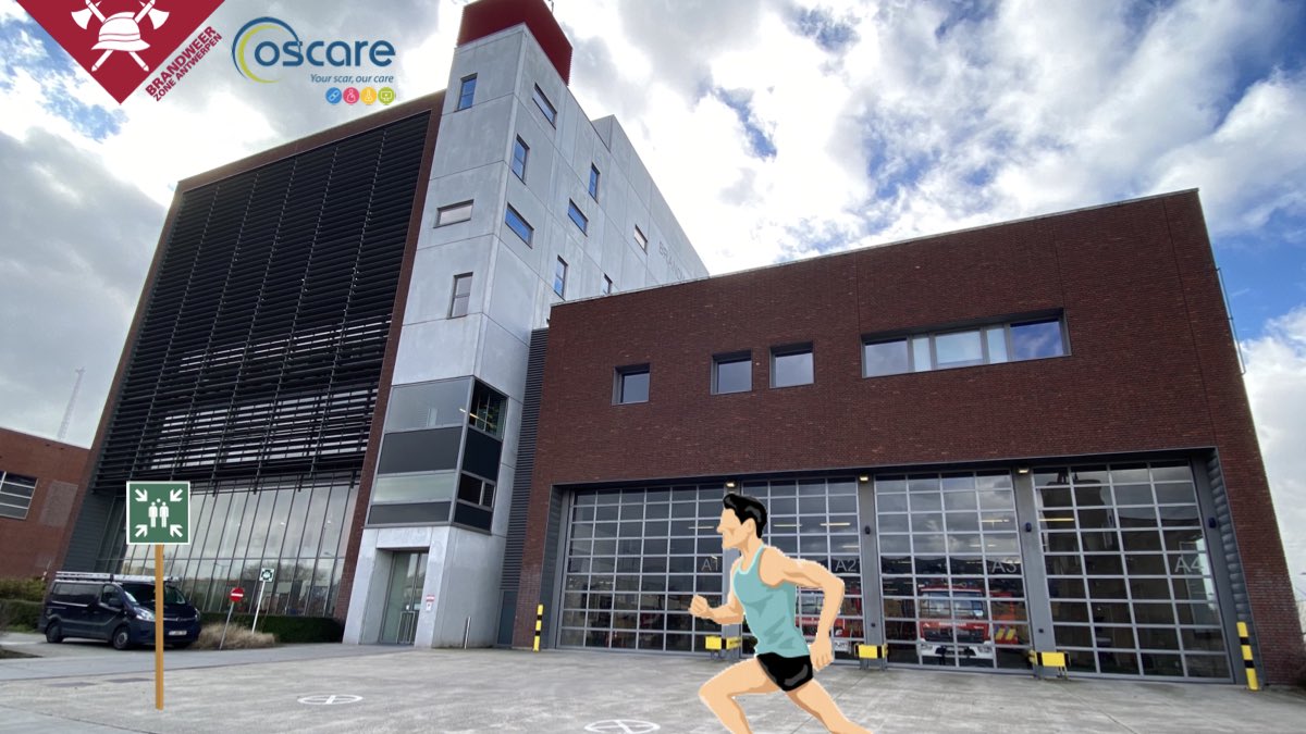 Een nieuwe campagne tussen <a href="/vzwOscare/">OsCare vzw</a> en <a href="/BZAntwerpen/">Brandweer Zone Antwerpen</a> schuilt momenteel nog achter deze muren. We are almost ready for the <a href="/Antwerp10Miles/">Baloise Antwerp 10 Miles</a>. #10miles #prevention