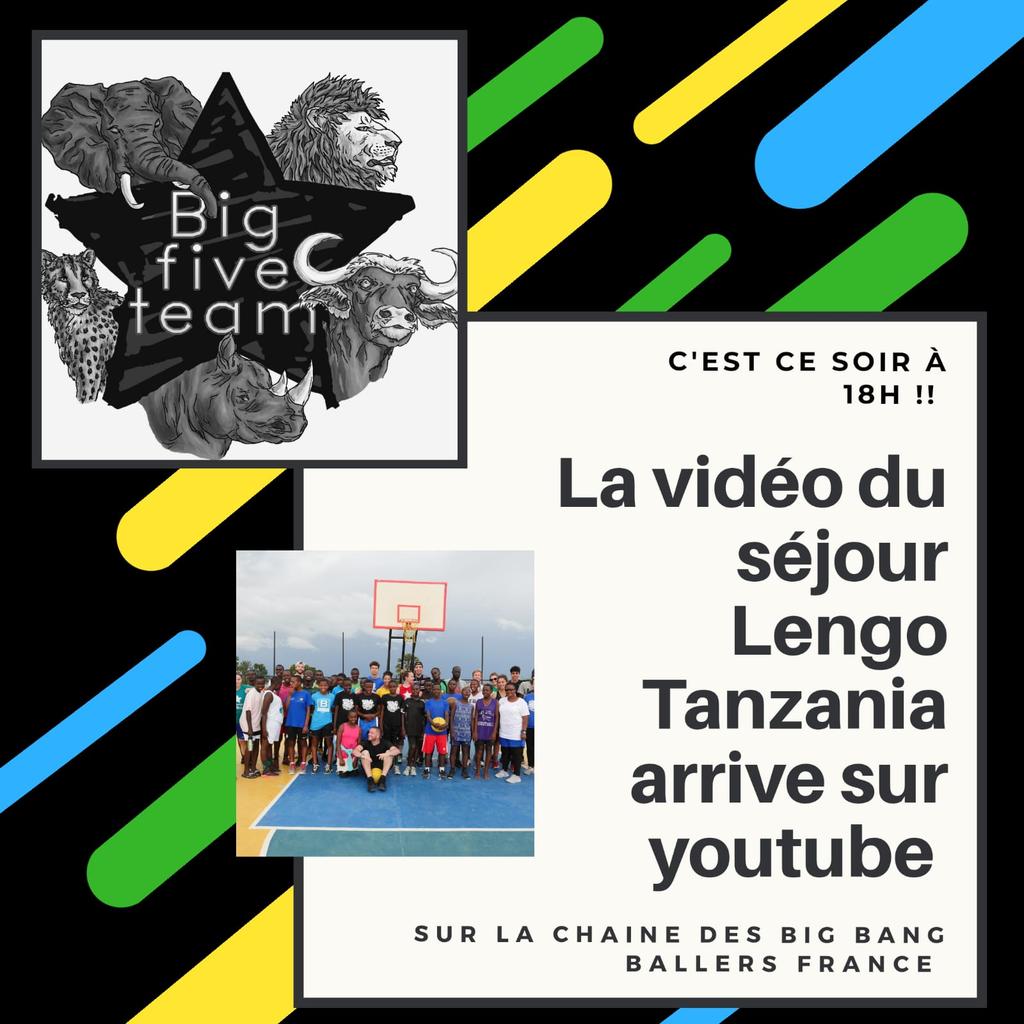 CesarGhaouti's tweet photo. RDV ce soir 18h sur les réseaux sociaux des BBB. Découvrez le sport solidaire et citoyen en Tanzanie !
#SolidairesEnBasket https://t.co/AgrdtY3iQy