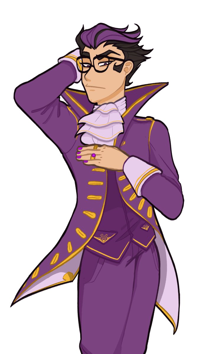 awolCarbonate's tweet photo. #HSACULTURE Day 1 + 2 !
Hi! I'm awolCarbonate, and I'm French!
In France, we have a river called the Rhône, which is sometimes also called Eridan for a reason that is unknown to me 🤔
So I decided to draw Eridan in noble French clothes from the French Revolution! It was fun! https://t.co/ujvOY4NMqJ