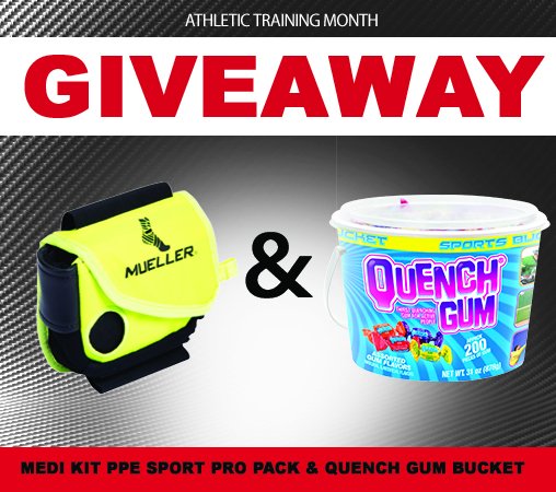 MuellerSportMed's tweet photo. #GIVEAWAY TIME 
Calling all #AthleticTrainers

One lucky winner will receive the products shown in photo!😊

To Enter: 
☑️Follow our Page @MuellerSportMed
☑️RT this post 
☑️Tag 2 AT’s 

Winner will be announced FRIDAY March13th at 10:00 am! 
#GiveawayAlert  #NATM2020 https://t.co/0Dtp2PtZB8