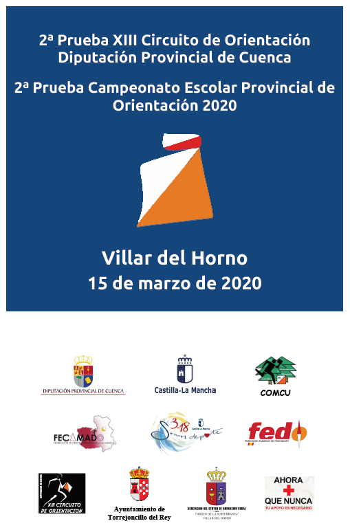 comcu's tweet image. 2ª Carrera Circuito Diputación Provincial de Cuenca. BOLETÍN 2. Villar del Horno, 15  de marzo. 
corientaciondipucuenca.com/v2/index.php/n…