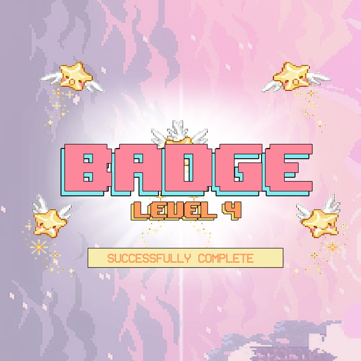thesquireyb's tweet photo. Level 4: You are now advancing to the endgame. You began by rising to the challenge, gradually traversing through exigent levels, with each step diminishing the breadth that separates you from the goal.

The Badge is now within your sight and TSYB has a new look 👀👀 https://t.co/mT6XWqzlrP