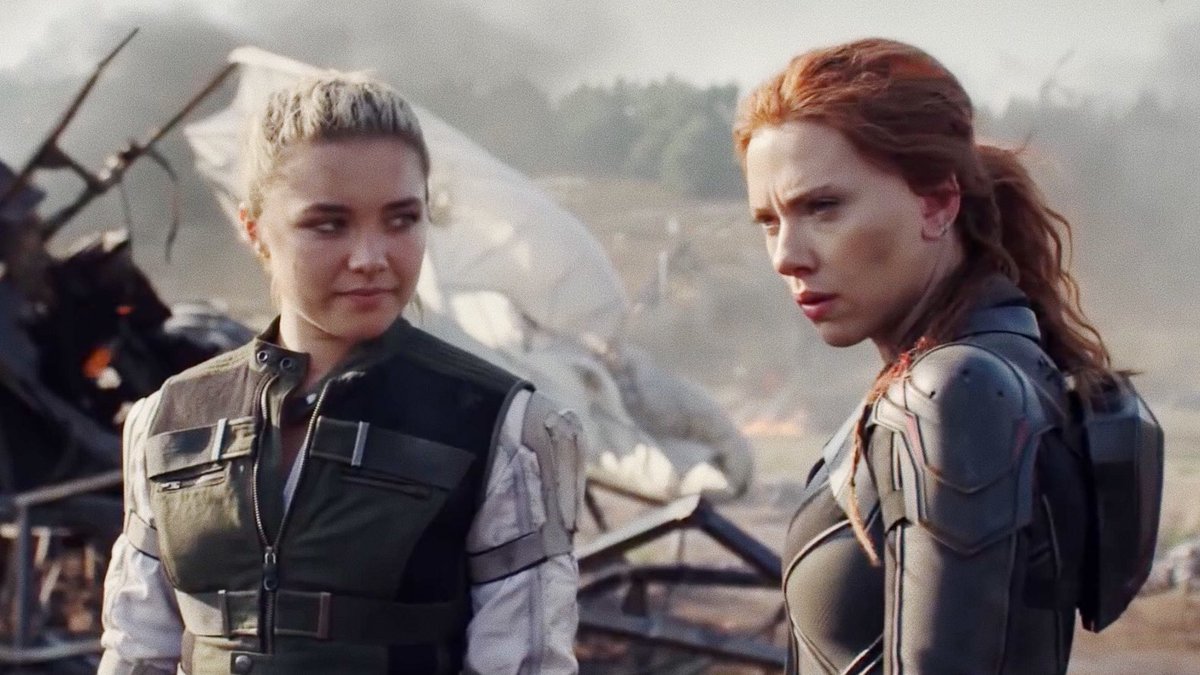 jadehar21's tweet photo. already loving this sister content but hurts knowing it'll all end in heartbreak #BlackWidow https://t.co/EbMYF9NDJm