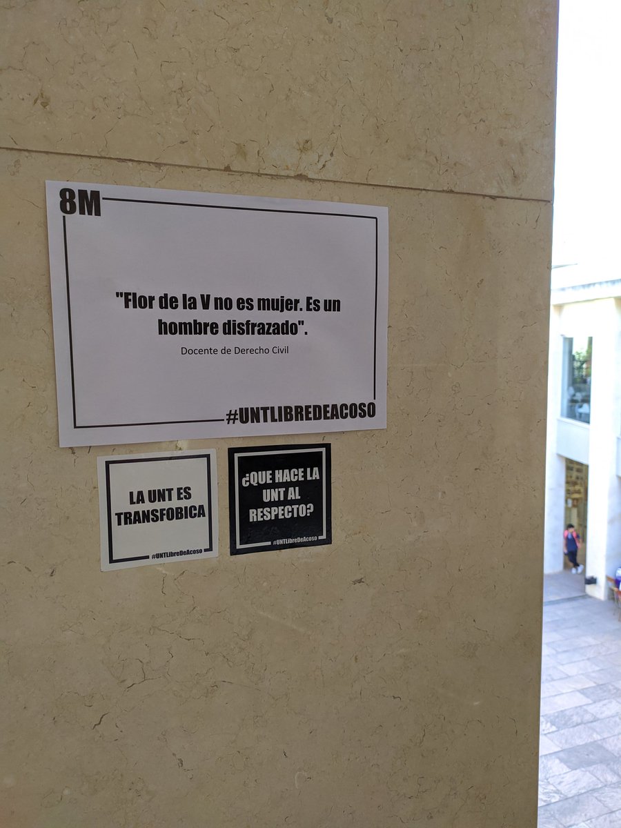 cef_derechount's tweet photo. En la Facultad de Derecho UNT estamos hartas de la impunidad con la que nuestros docentes se dirigen a nosotras. Hartas del acoso por parte de compañeros, docentes y no docentes. Hartas del encubrimiento. Hartas de no sentirnos protegidas. Por eso decimos BASTA. #UntLibreDeAcoso https://t.co/mI7oj8I5If