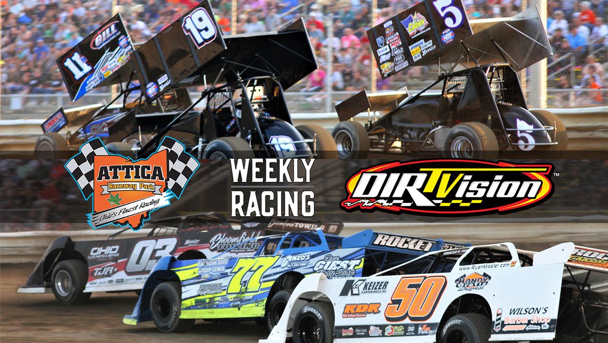 NEW in 2020: Watch the full regular-season schedule of events at <a href="/atticaracewyprk/">Attica Raceway Park</a> headlined by the <a href="/AFCS_Sprints/">AFCS (Attica Fremont Championship Series)</a> &amp; the @DIRTcar_Racing Late Models LIVE on DIRTVision.com presented by <a href="/TeamDrydene/">Drydene</a>! 

READ MORE: worldofoutlaws.com/news/attica-ra…
