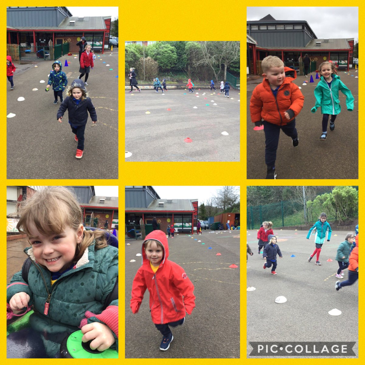 PPSMrsWilliams's tweet photo. We had lots of fun this afternoon completing the daily mile in Nursery @PPSHealth_Well https://t.co/J8yg2djijD