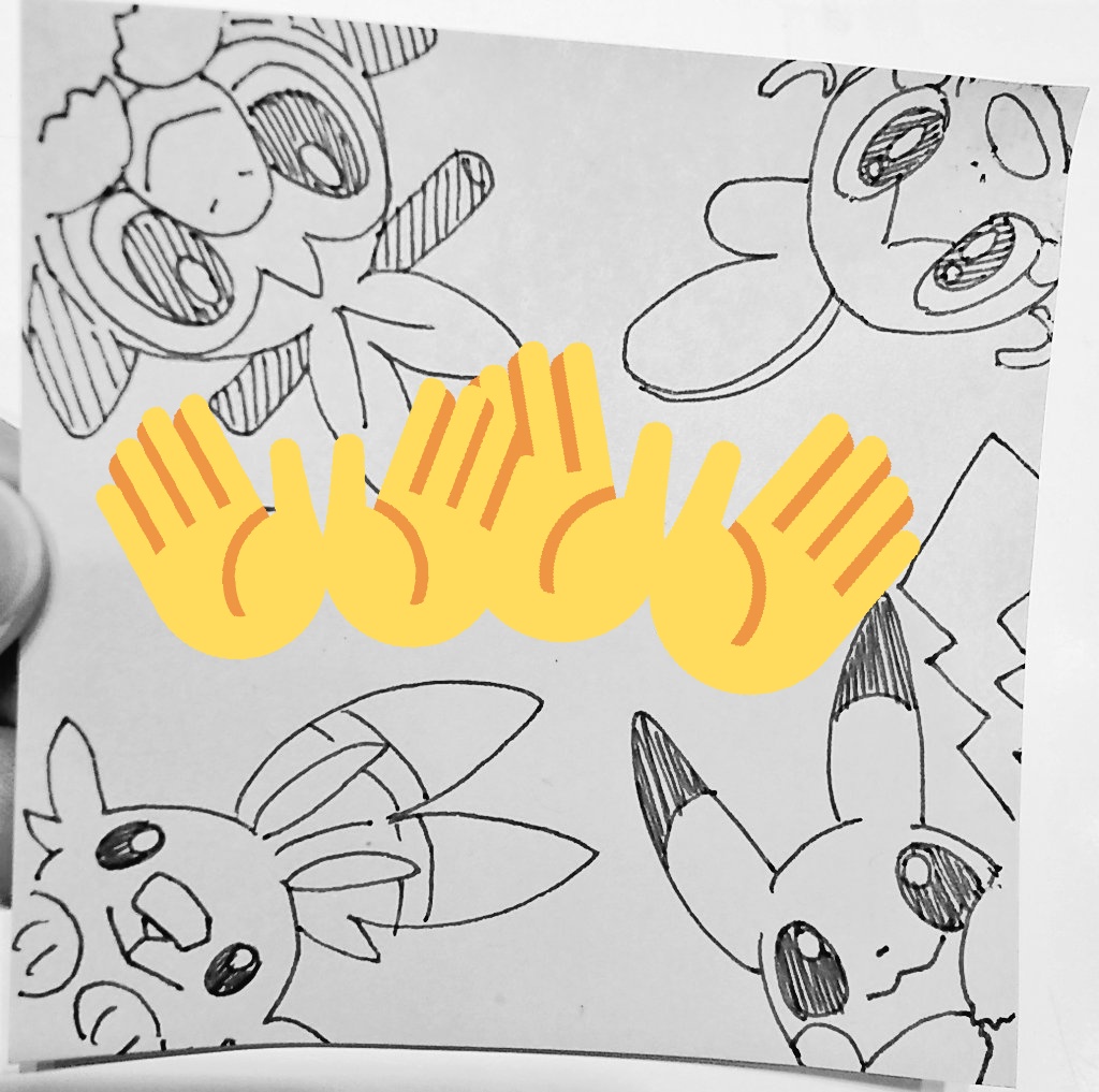 最近仕事の引き継ぎに残してる落書きたち 