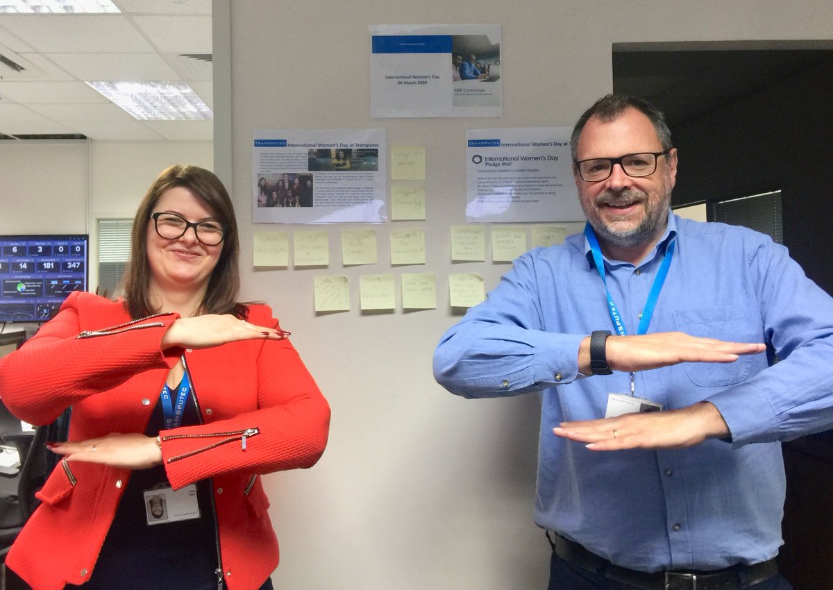 Transputec's tweet photo. Collectively, each one of us can help create a gender equal world.
Supporting International Womenโs Day #EachforEqual - all day, every day.
#IWD2020 #womenintech #TeamTransputec https://t.co/XHwLppjw2C
