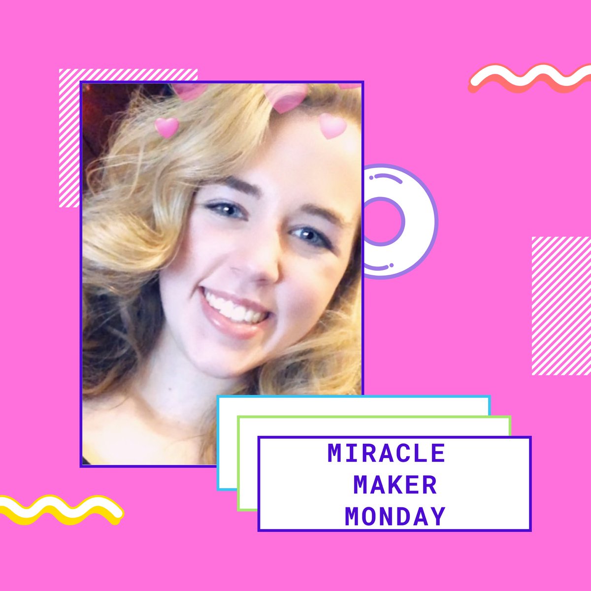 This week’s #MiracleMakerMonday goes to our Director of Public Relations ,  Carley Fields🗣. Your impact since you joined our organization has been amazing. We greatly appreciate you #teamftk.
