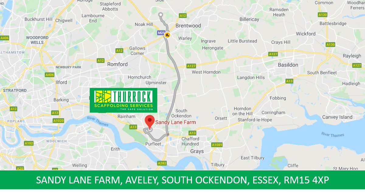 It's always sad to move, but our new home and operations yard is closer to our traditional home in #Thurrock, with better transport links to our clients in #London, #Essex and the #southeast. #scaffolding #constructionuk #commercial #Residential ##greenandyellow