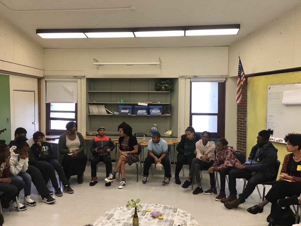 Kicking off the second annual <a href="/BostonSchools/">BostonPublicSchools</a> 24/7 Respect Week with an event at Trotter K-8 in Dorchester. <a href="/bostonartsacad/">Boston Arts Academy</a> student actors are featured in a new video that will be shown to all 6th grade students this week to help prevent bias-based conduct. bostonpublicschools.org/247respect