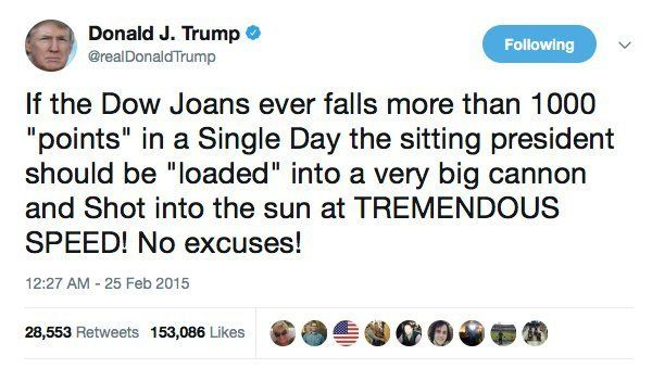 Pollock_Jackson's tweet photo. @realDonaldTrump IT'S FOR TODAY!

#marketcrash  #BlackMonday https://t.co/MDzyiYrlk7