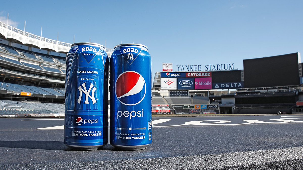 Baseball season is upon us! RT for your chance to win an unforgettable experience at our home opener on April 2, including tickets to the game, all thanks to @Pepsi, the official soft drink of the New York Yankees. #ThatsWhatILike