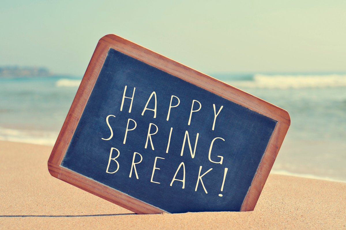 This week is #SpringBreak for @UHDowntown. I wish all of our students a relaxing and safe week off.