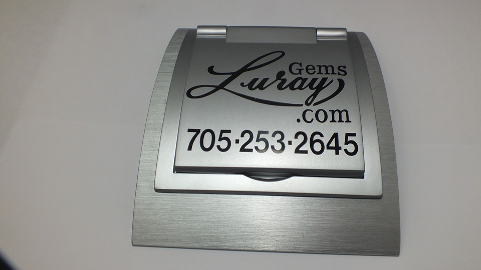 It’s giveaway time!

We are giving away 1 of these Luray Gems branded calculators/clocks to one lucky follower.

To enter this contest please do the following:

1. Follow us.
2. Retweet this tweet.
3. Like this tweet

Winners will be selected in 2 weeks, good luck! 
#Giveaway