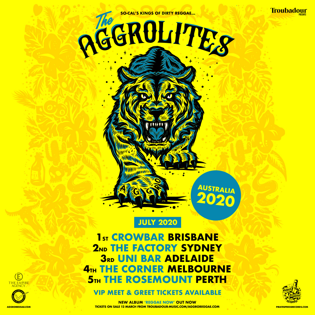 Australia! We're excited to be coming back this July with our new album 'Reggae Now!’

Tickets on sale 8am AEDT Thurs 12 March, or sign up for exclusive pre-sale access here - bit.ly/TMAsignup 

(pre-sale links will be sent to subscribers at 8am AEDT tomorrow)