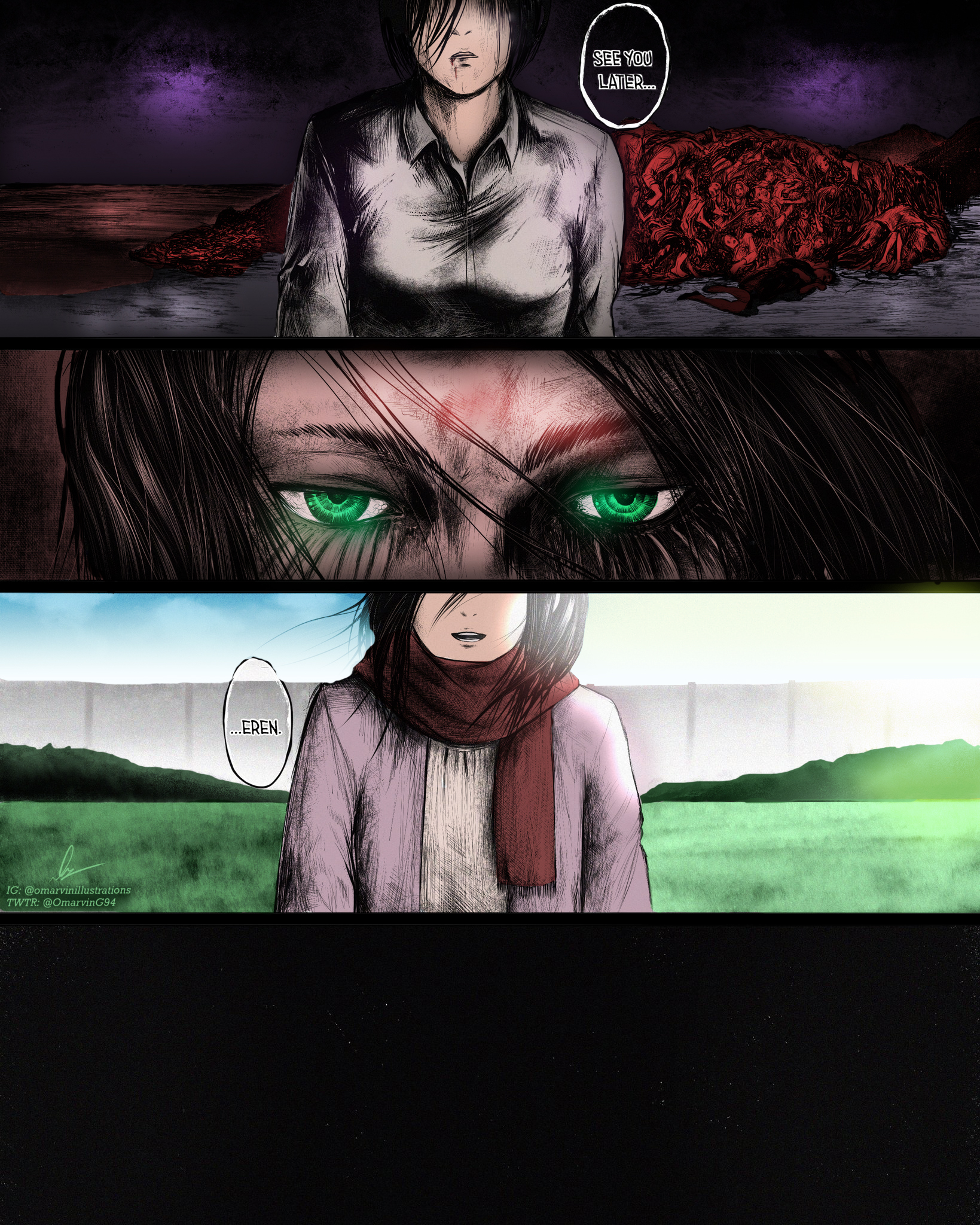 Paolo See You Later Eren I Colored The Fan Art Of Omarving94 Paolo See You Later Eren I Colored The Fan Art Of Omarving94