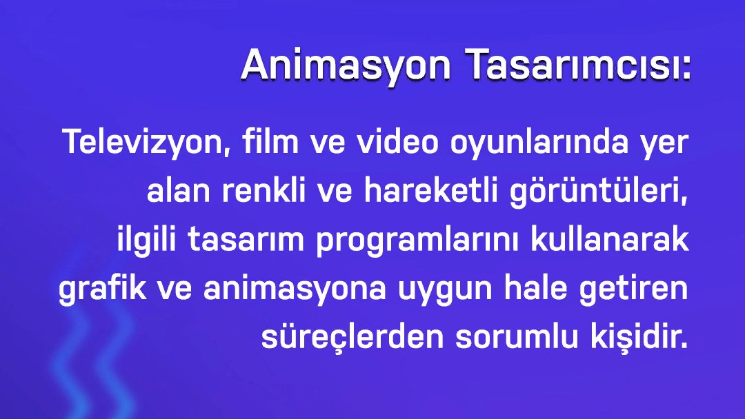 SmartProAkademi's tweet image. Web&amp;amp;Grafik Tasarım Eğitimi sonunda ilerleyebileceğiniz kariyer seçenekleri: Animasyon Tasarımcısı
.
#smartproakademi #türkiyeninyazılımakademisi #animasyontasarım #webgrafiktasarim