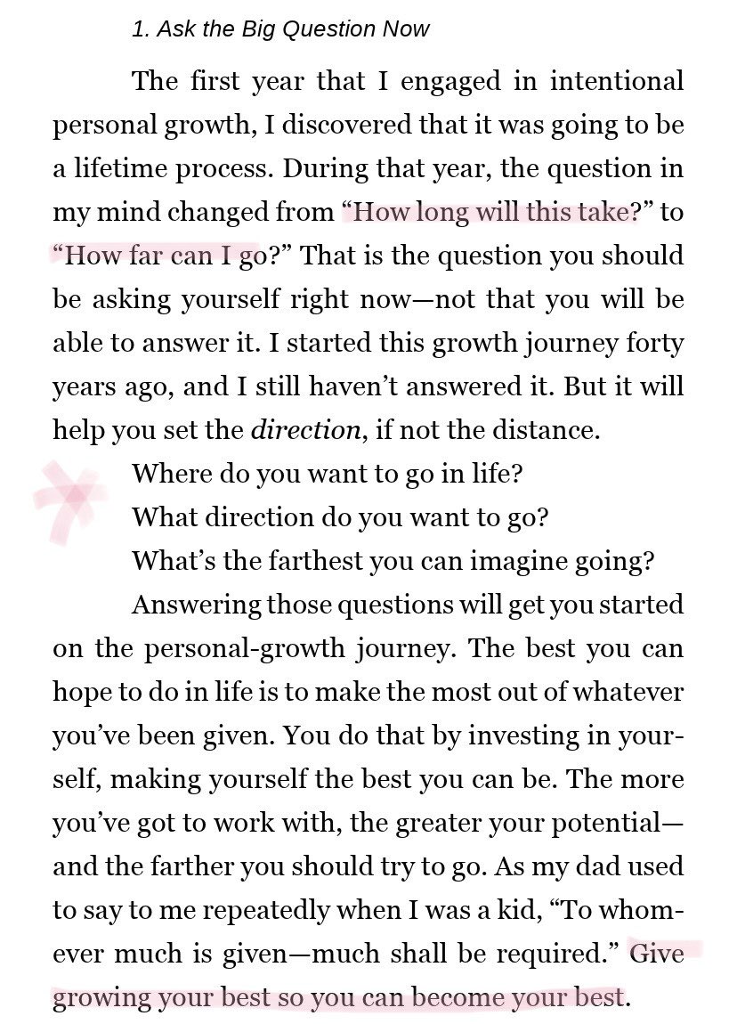 bloombuzzreads's tweet photo. Give growing your best so you can become your best.
– John C.Maxwell, The 15 Invaluable Laws of Growth
#lsbreads #bloombuzzreads https://t.co/hrtvJBsjtj