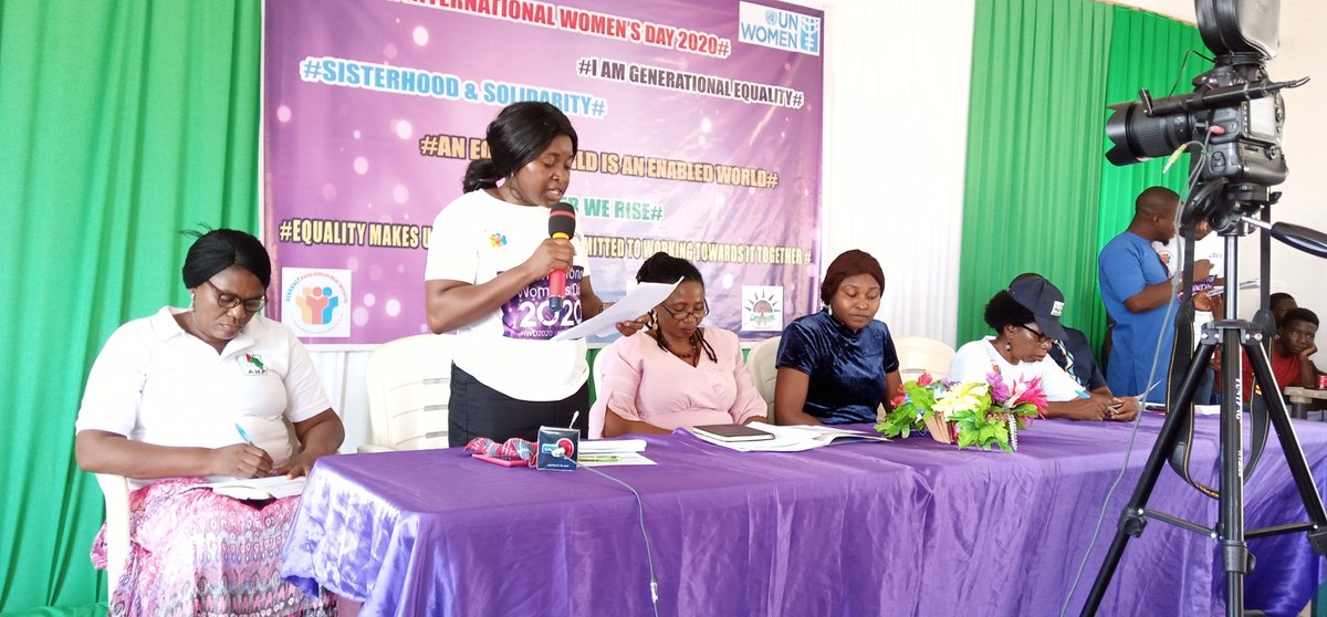 BengonetDev's tweet photo. BENGONET in partnership with CISHRWIN Commemorates International Women's Day 2020 today 9th March, 2019.
High lights include;Solidarity Walk from High-level round-about to Pauline Makka Center,Makurdi.
The event was used to mark the closure of the UNIAD UBRAF project https://t.co/BiFEdmjxMd