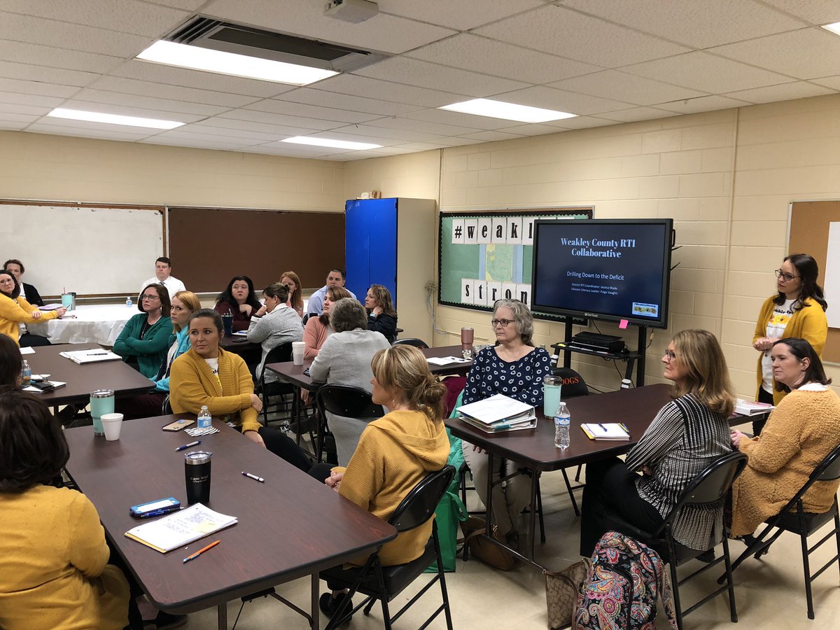 GleasonSchoolTN's tweet photo. Gleason School is honored to host educators from across Northwest TN today for an RTI collaborative. https://t.co/fGqwDQtwt7