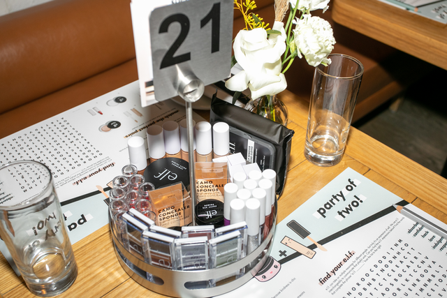 davidadler's tweet photo. For its latest product launch, e.l.f. Cosmetics hosted a fresh take on the traditional media dinner. https://t.co/2I6mLBmbcH #bizbash #bizbashny #eventprofs #productlaunch @elfcosmetics @weareshadow https://t.co/Z1n4FN3avs