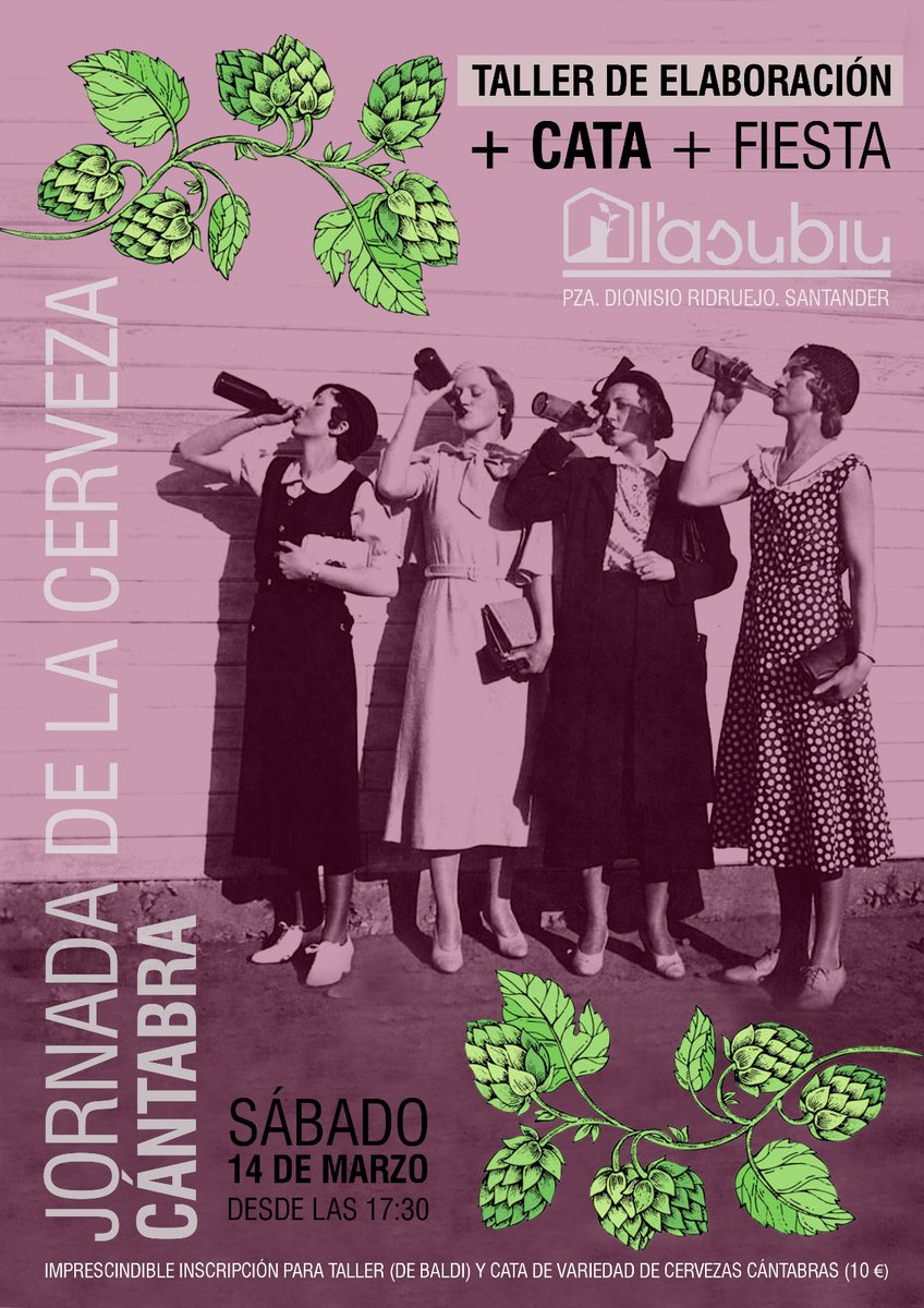 Si eres amante de la cerveza artesana es tu día de suerte. Este sábado lo traemos cargado. Taller de elaboración de cerveza de baldi (gratuito) y cata 10€. ¡A apuntarse todo el mundo!
