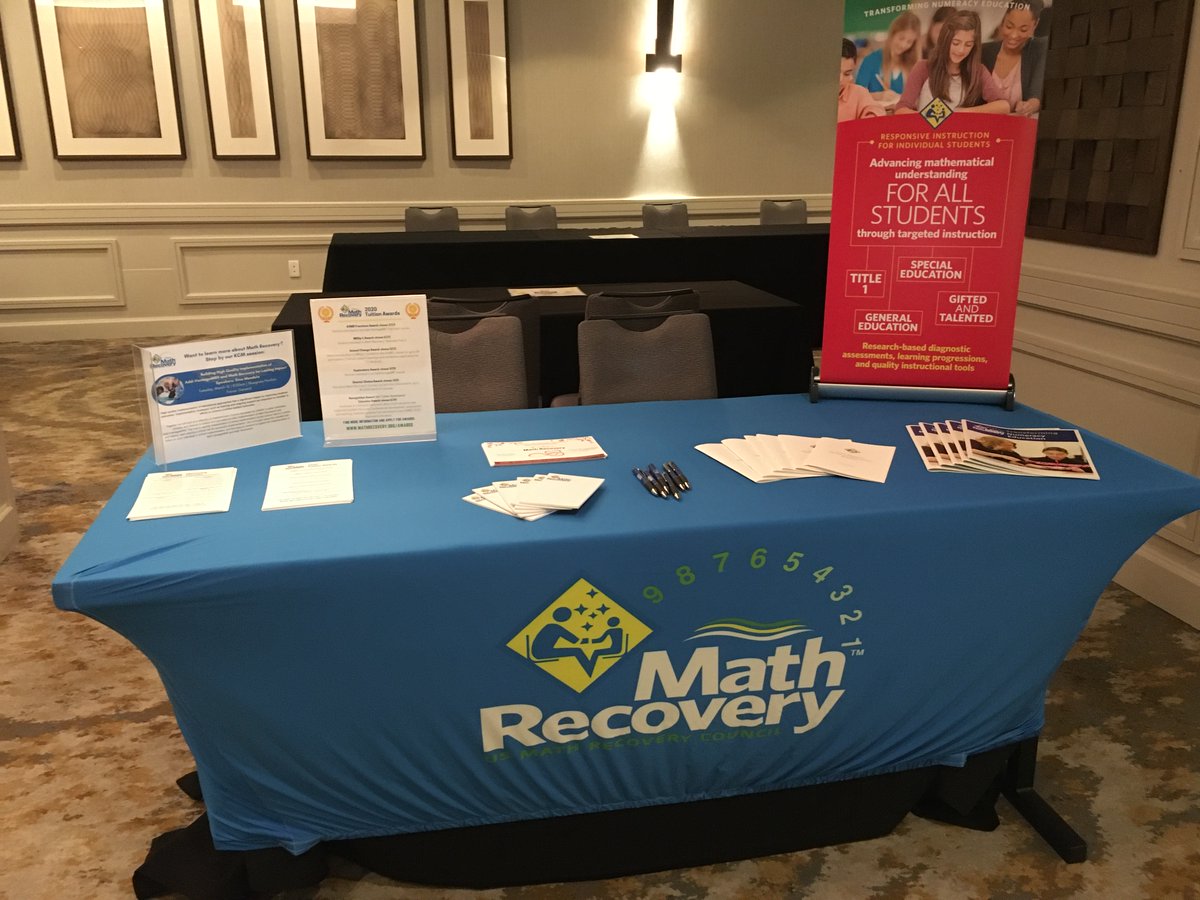 DinaMendola's tweet photo. Ready to meet everyone!  Stop by and visit #USMathRecovery at  #KCMIlluminate2020 https://t.co/dwbAL7K9SK