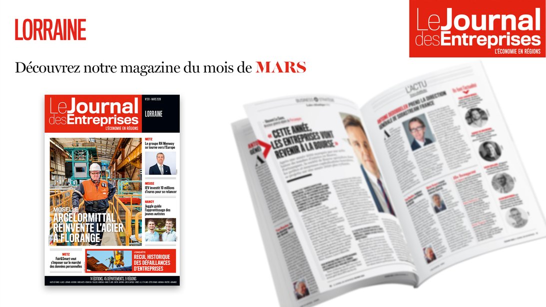 Retrouvez votre magazine de mars ! L'actu #économique en #Lorraine est disponible dans <a href="/JEntreprises/">Jeriko Entreprises</a> de #mars
Au programme : <a href="/ArcelorMittalF/">ArcelorMittal France</a> qui se réinvente - <a href="/GroupeMenway/">Groupe Menway</a> et ses croissances externes - une enquête sur la filière du #bois - <a href="/Aqoona1/">Aqoona</a> qui digitalise les crèches…