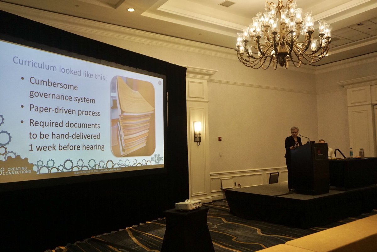 digarc_inc's tweet image. This year’s #DigarcU features lots of in-depth discussion about #curriculummanagement. Grateful to the Community College of Allegheny College for sharing how they create a single source of data &amp;amp; eliminated paper processes with #Acalog &amp;amp; #Curriculog @CCAC  #ConnectedCurriculum