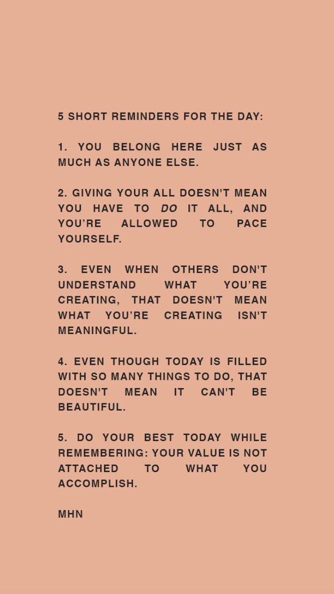 Here’s to a new day + a new week— ✨✨