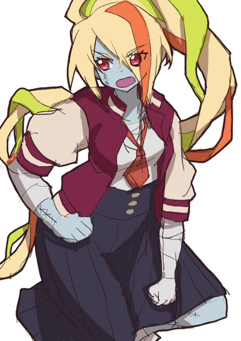 サキちゃんラフ 
