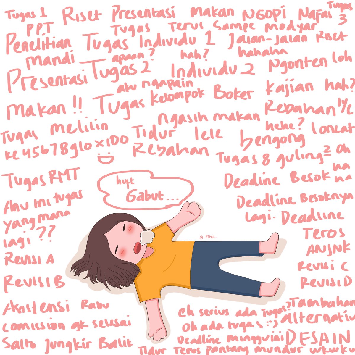 _p1ter_'s tweet photo. AKU BANGET. 
EMANG GA TAU DIRI https://t.co/V3N1LDkS4y